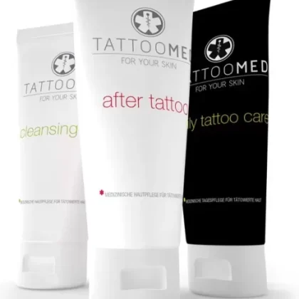 Tattoo med daily, after in cleansing